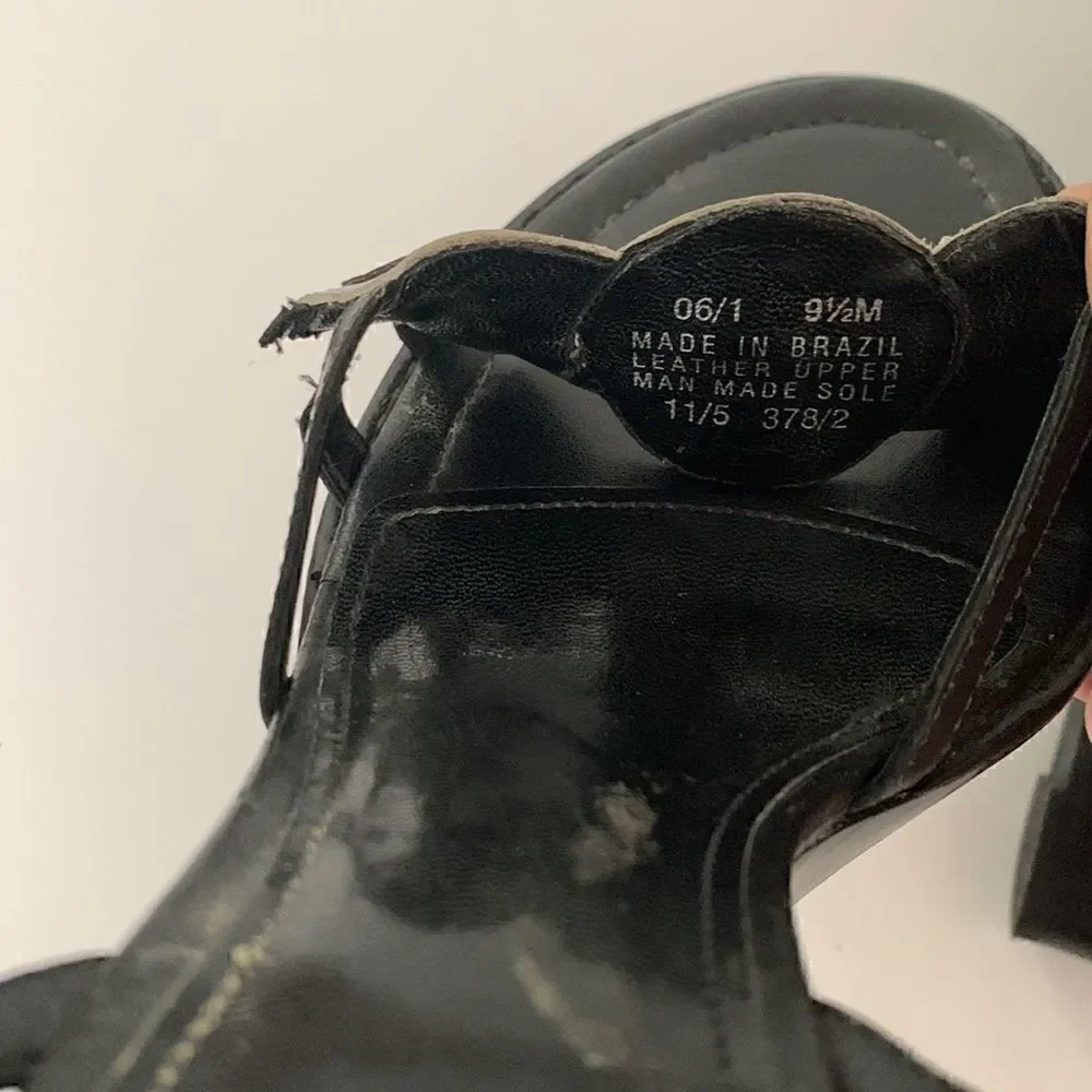 Franco Sarto Wedge Heels Sandals Size 9,5